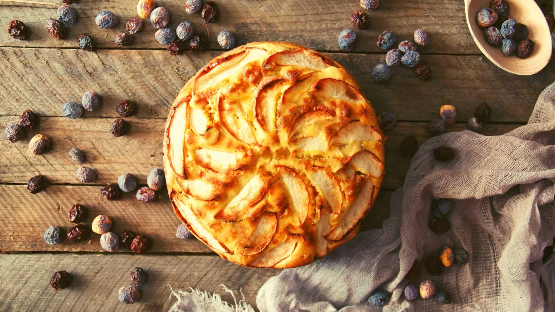 Low Carb Apfelkuchen Mit Mandelmehl Crimefood